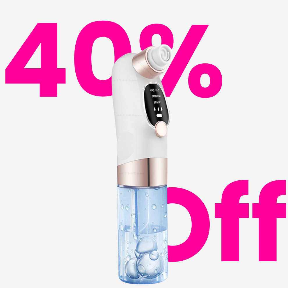 Aqualys™ Quita Puntos Negros con Doble Tanque de Agua